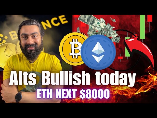 🔥ETH-Hype um 8.000 $🎯 Alts bullish heute🤩Bitcoin Etfs🧠SOL ARB MATIC DOT PEPE MEME COINS💥 AVAX NEAR