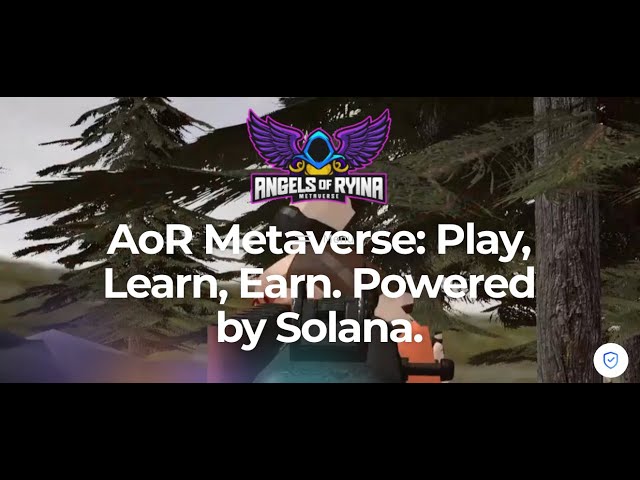 Solana의 Angels of Ryina Metaverse 게임 플랫폼. AOR 토큰 에어드롭 및 스왑.