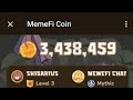 タップして 3,000,000+ の MEMEFI トークンを入手する方法 🤑🤑😱