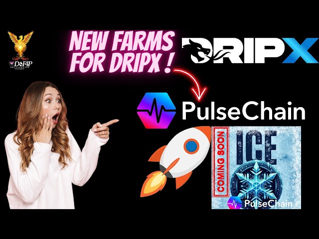 Drip Network Dripx ファーミングをパルス ICE トークンで近日提供予定