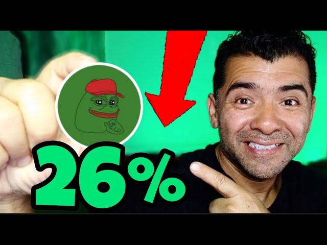 Pepe Coin 過去 7 天上漲 26% Rumbo $0.00001