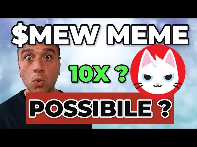 Cat In A Dogs World 🐱 $MEW Neuer MEME-Token Bereit zur EXPLODIERUNG? INTERESSANT!