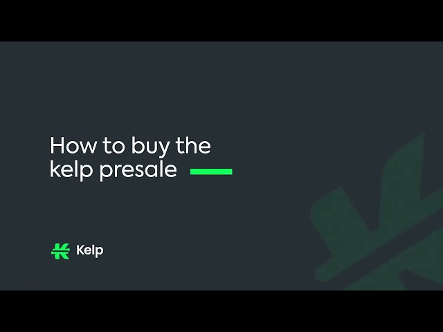 How to Buy Kelp Presale Tokens with BNB & ETH: Step-by-Step Tutorial for Beginners