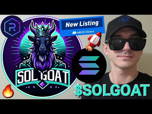 $SOLGOAT - SOLGOAT TOKEN CRYPTO COIN SOL GOAT SOLANA MEMECOIN MEXC GLOBAL RAYDIUM JUPITER BLOCKCHAIN