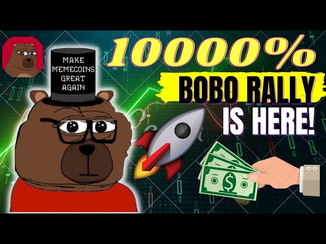 BOBO crypto 10000% pompe défis Sol memecoins sur le visage !