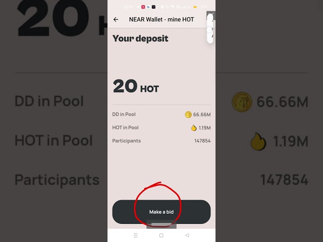 Anleitung zum DD-Token von Hot Coin