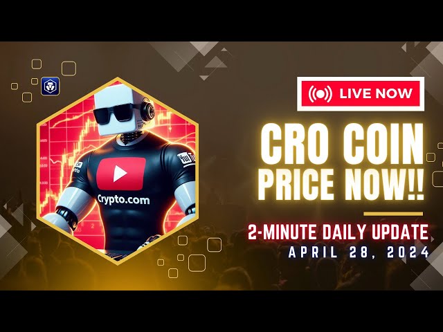 Don't Get Left Behind! - Daily CRO Coin Price Analysis. Bull Run 2024. Ready, Set, GO! (04-28-24)