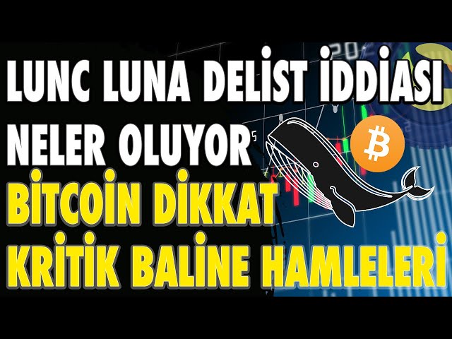 LUNC LUNA DELËST ÝSDÿASI BTC KRÿTÿK BALÞNA HAMLELERÿ#lunc #luna #bitcoin #fed #sec #tfl #btc