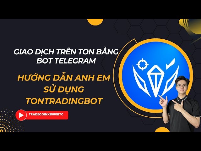 BOT 텔레그램으로 TON 거래 | TON TradingBot 사용 지침