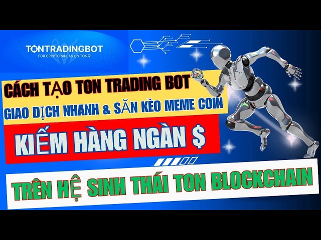 Ton Trading Bot の作成手順 - TON #blockchain システムでの高速取引と Meme Coin への賭けのための #bot