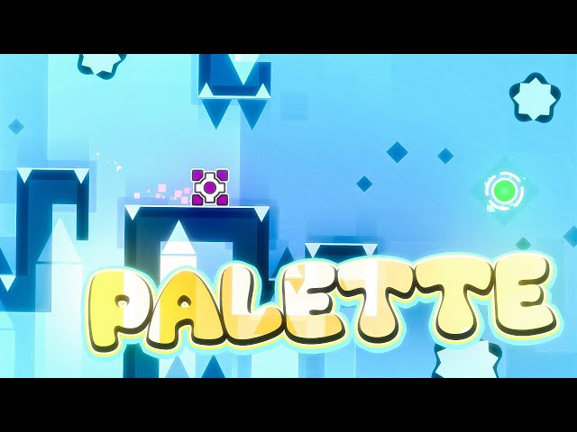 "palette" by mbedsun [w/Coin] | Geometry Dash Daily #1235