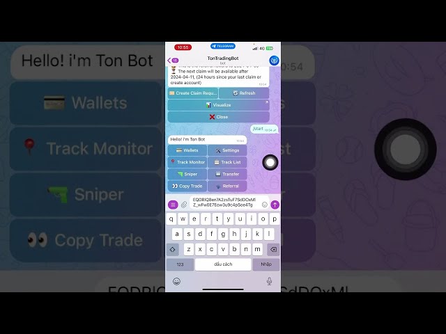 How to trade Ton Tokens on the Ton Trading Bot