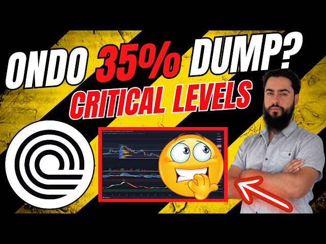 ONDO PRICE DROP INCOMING? ONDO Crypto Price Prediction Today! Technical Analysis