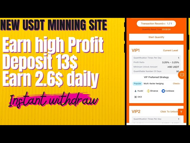 Shibatoken new USDT earning site || Earn daily withdraw daily instant withdraw money