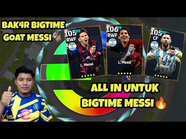 PROMOTION TOUT EN PIÈCES POUR BIGTIME MESSI ! BAK4R BIGTIME MESSI ! FOOTBALL 2024 MOBILE