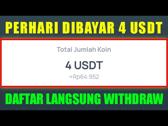 深刻なクレイジー!! WD に直接登録、1 日あたり 4 USDT の支払い - 暗号ニュース