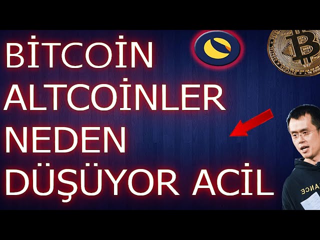 POURQUOI LES ALTCOINS BITCOIN TOMBENT-ILS UNE NOUVELLE URGENTE ! #lunc #luna #ustc #xrp #avalanche #ripple #link #avax