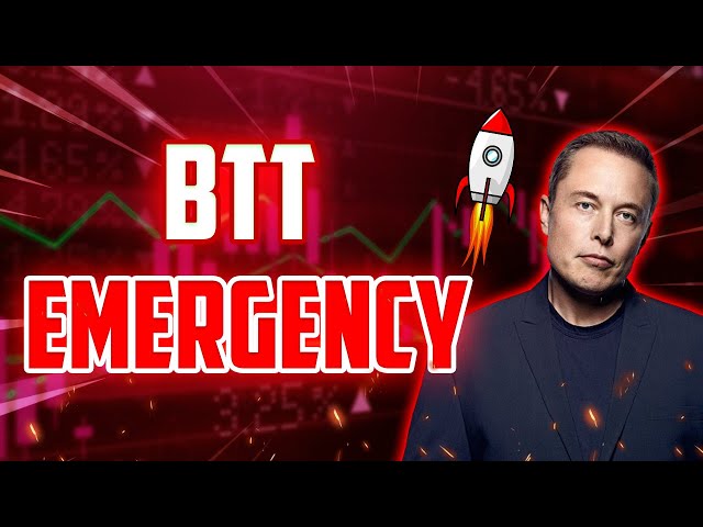 BTT MASSIVE FALL?! EMERGENCY NEWS - BITTORRENT PRICE PREDICTION 2024 & FORWARD