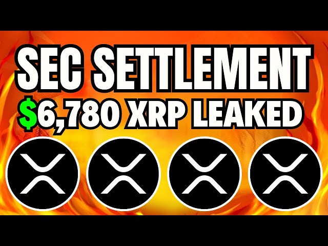 숨겨진 SEC 결제 확인 - $6,780 XRP 가격 유출! 오늘의 XRP 뉴스