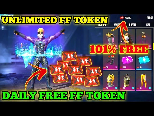 無料のファイアで無制限のFFトークンを入手する方法 | FREE FIRE FFTOKEN |FF TOKEN UNLIMITED カイセ ミレガ