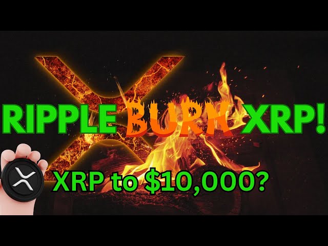 重大公告：瑞波币将销毁 50% 的 XRP 储备！预计价格将立即飙升至 10,000 美元！