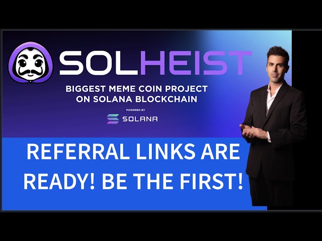 Sol Heist SOLANA Meme Coin Launch 100X? BE THE FIRST.