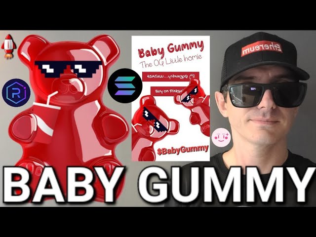 $BabyGummy - BABY GUMMY TOKEN CRYPTO COIN BABYGUMMY MEME SOL SOLANA MEMECOIN GUMMIE RAYDIUM JUPITER