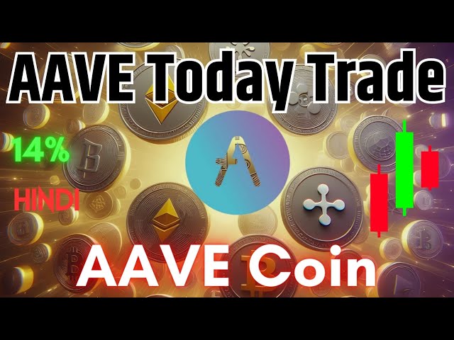 AAVE/USDT Today Trade Chart Analysis- Aave Coin Price Action Analysis