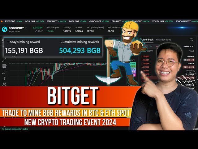 BITGET - 交易挖矿 $BGB 代币奖励 | $1.10294 = 1 $BGB |全面审查