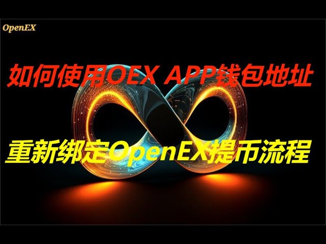 OEX APP ウォレット アドレスを使用して OpenEX 通貨引き出しプロセスを再バインドする方法