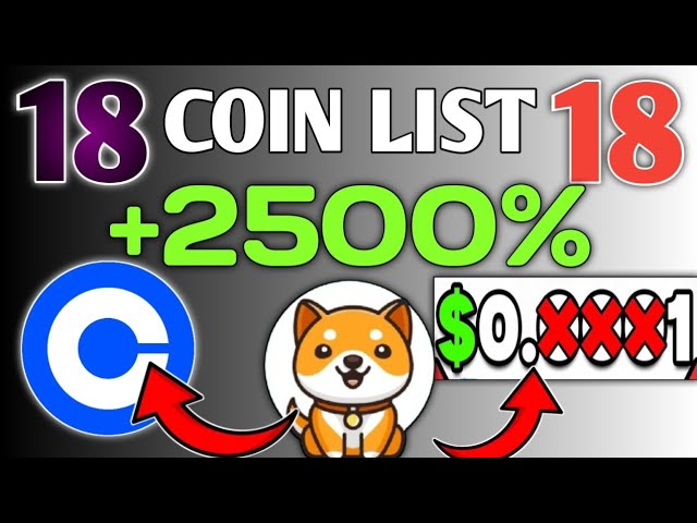 BABY DOGECOIN🫣 COINBASE 18 코인 목록 🤫$0.0001 다음..😱COIN BRAKINGNEWS 오늘의 가격 예측