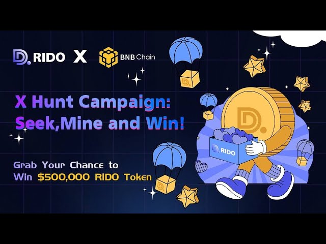 🎁Rido X BNB チェーン エアドロップ💰$RIDO トークンを報酬🤑