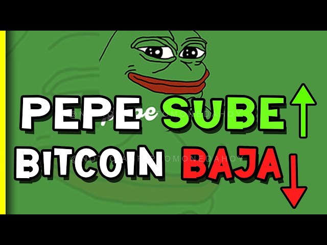 ビットコインが激しく下落する一方で、PEPE COINの価格は上昇 🤑 今日のPEPE COINのニュース ️‍🔥