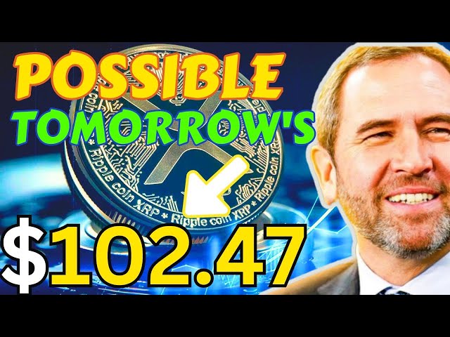 明天 102.47 美元的 XRP 怎么可能！今天的瑞波币 XRP 新闻。