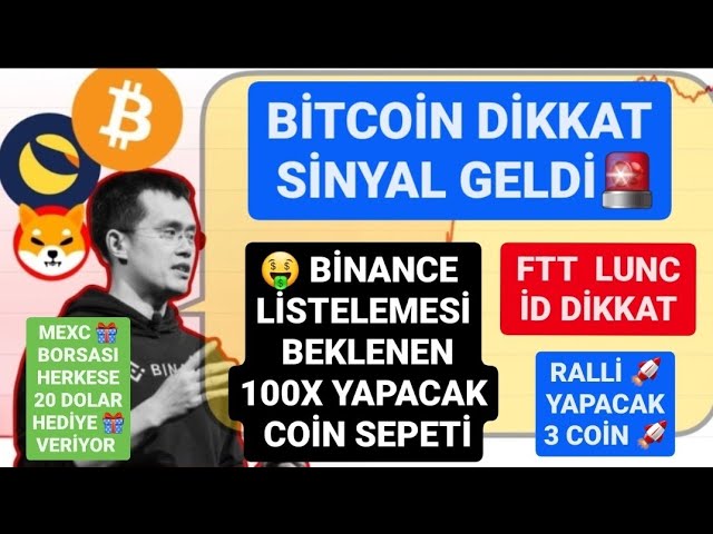 ビットコインの注意信号が到着しました🚨バイナンスに上場されると予想され、100X🚨FTT ランチIDの注目を集めるコインバスケットです