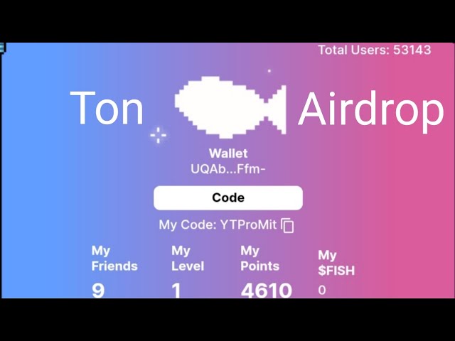 Ton Fish Airdrop Round 2 | How To Join And Earn Points | Points To Ton Fish Token