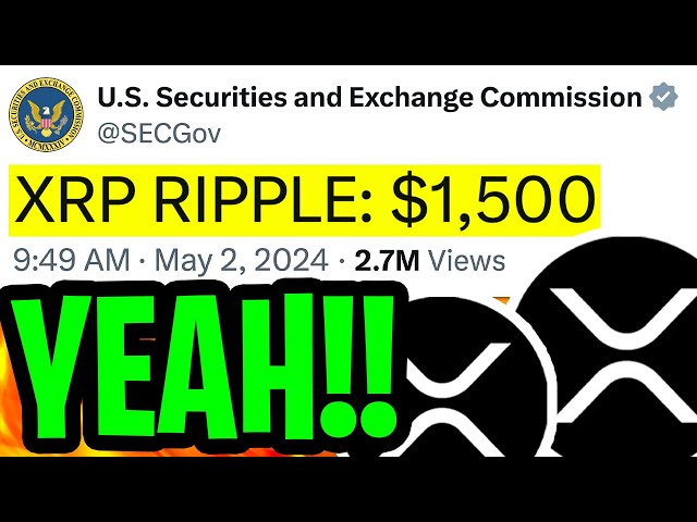 速報: XRP リップルの恥さらしセクション!!!! XRPが1,500ドルに上昇!!! - 今日のリップル XRP ニュース