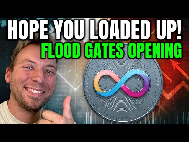 INTERNET COMPUTER ICP - I HOPE YOU LOADED UP!!! FLOOD GATES OPENING!