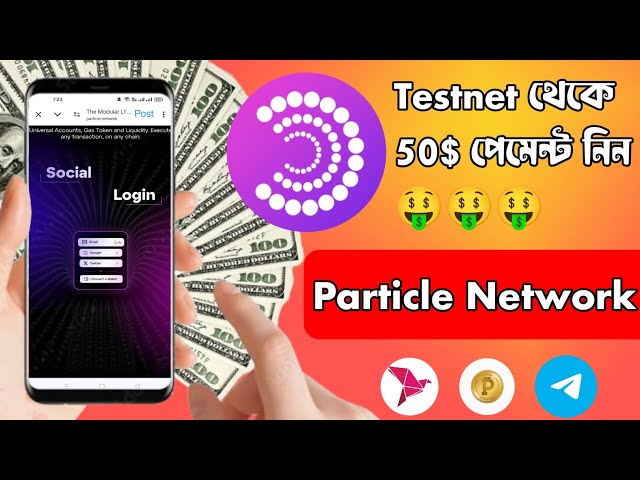 Earn 50$ USDT working for Free on Particle Testnet 🤑🤑🤑