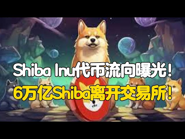 Shiba Inu token flow revealed! 6 trillion Shiba left the exchange!