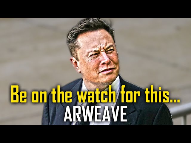 Elon Musk가 주도하는 ARWEAVE의 흥미진진한 발전을 계속 지켜봐주세요! 🚀💰