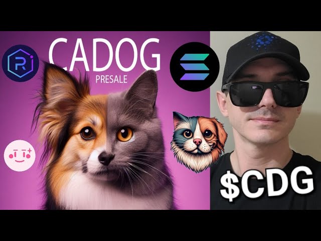 $CDG - CADOG トークン 暗号コイン CDG SOL SOLANA CAT DOGE MEME MEMECOIN レイジウム ジュピター ブロックチェーン NEW