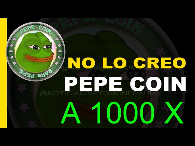 由于这个原因，PEPE COIN 的价格将上涨 1000 倍 🤑 PEPE COIN 今天的新闻️‍🔥