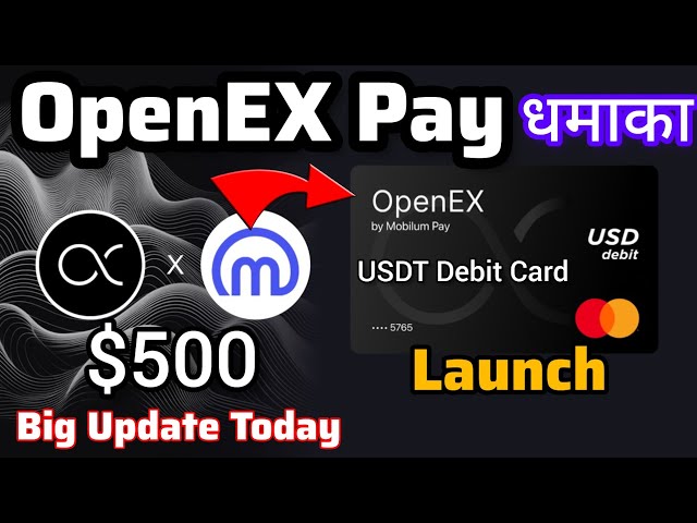 OpenEx USDT Debit Card launch today|Oex App Big News|Oex Coin price Good News|Oex App today update|