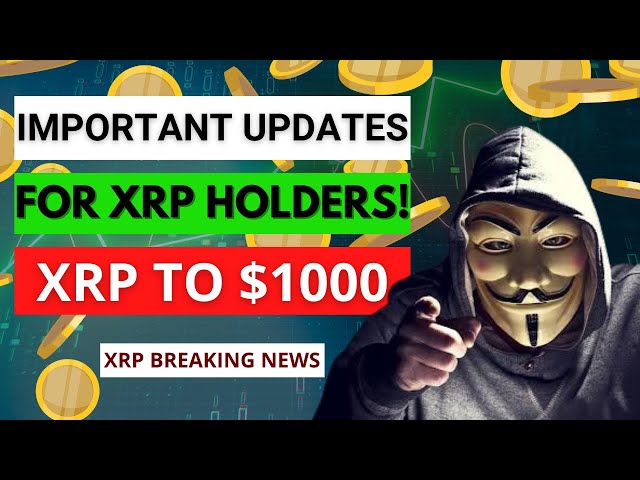 속보 알림: 놓칠 수 없는 Ripple XRP 업데이트 - 끝까지 시청하세요!