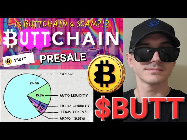 $BUTT - BUTTCHAIN TOKEN のプレセールは詐欺ですか??暗号コイン バット チェーン ICO ETH イーサリアム マティック ポリゴン