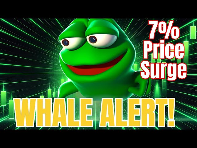 クジラ警報!この巨大な PEPE の購入は単に価格ブームを引き起こしたのでしょうか?