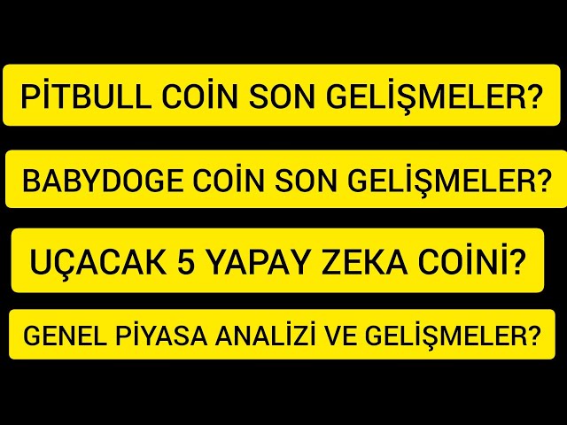 PITBULL COIN - BABY DOGE COIN - PIÈCES D'INTELLIGENCE ARTIFICIELLE COIN CGPT - COIN GPU - DÉVELOPPEMENTS DE COIN HGPT !