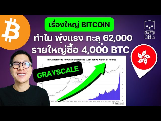 (Crypto News) 빅스토리, BITCOIN PUMP TO THE MOON / Grayscale이 BITCOIN을 구매한 이유!!