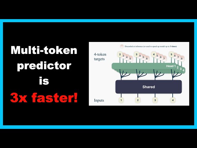 マルチトークン予測によるより優れたより高速な LLM